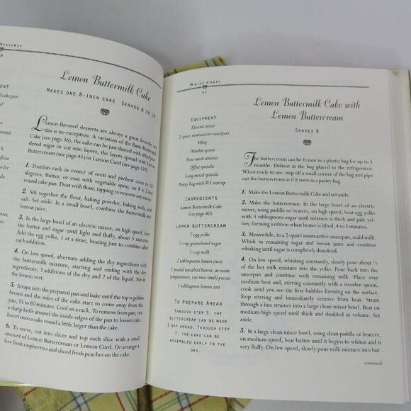 Spago Desserts Cookbook Mary Bergin Judy Gethers Hardback Cook Book 1994 1st Ed - Picture 5 of 10